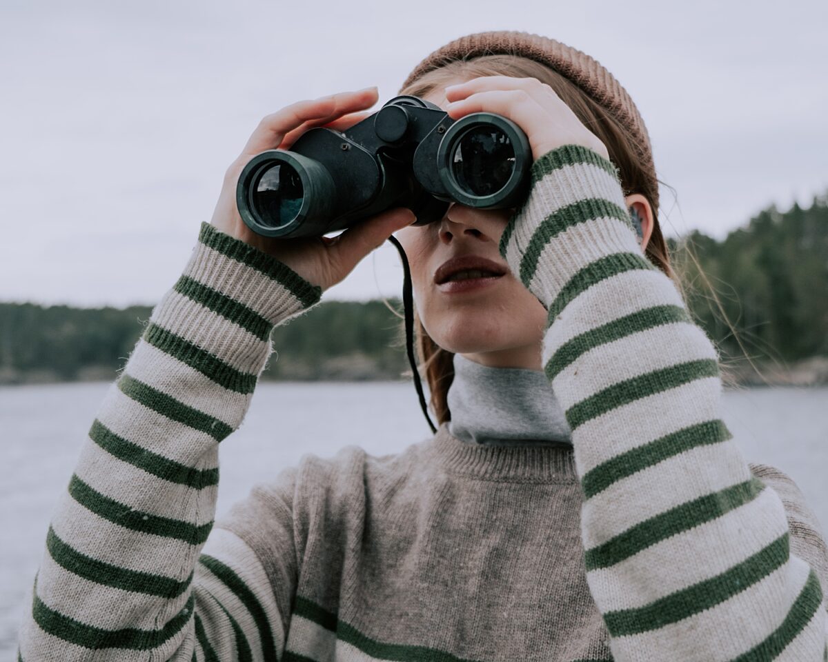 Porroprisma Fernglas