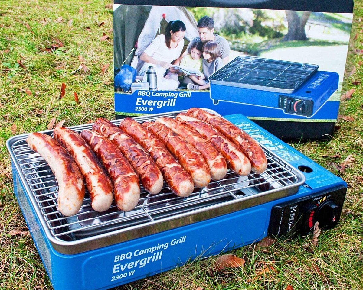 Camping Gasgrill Test