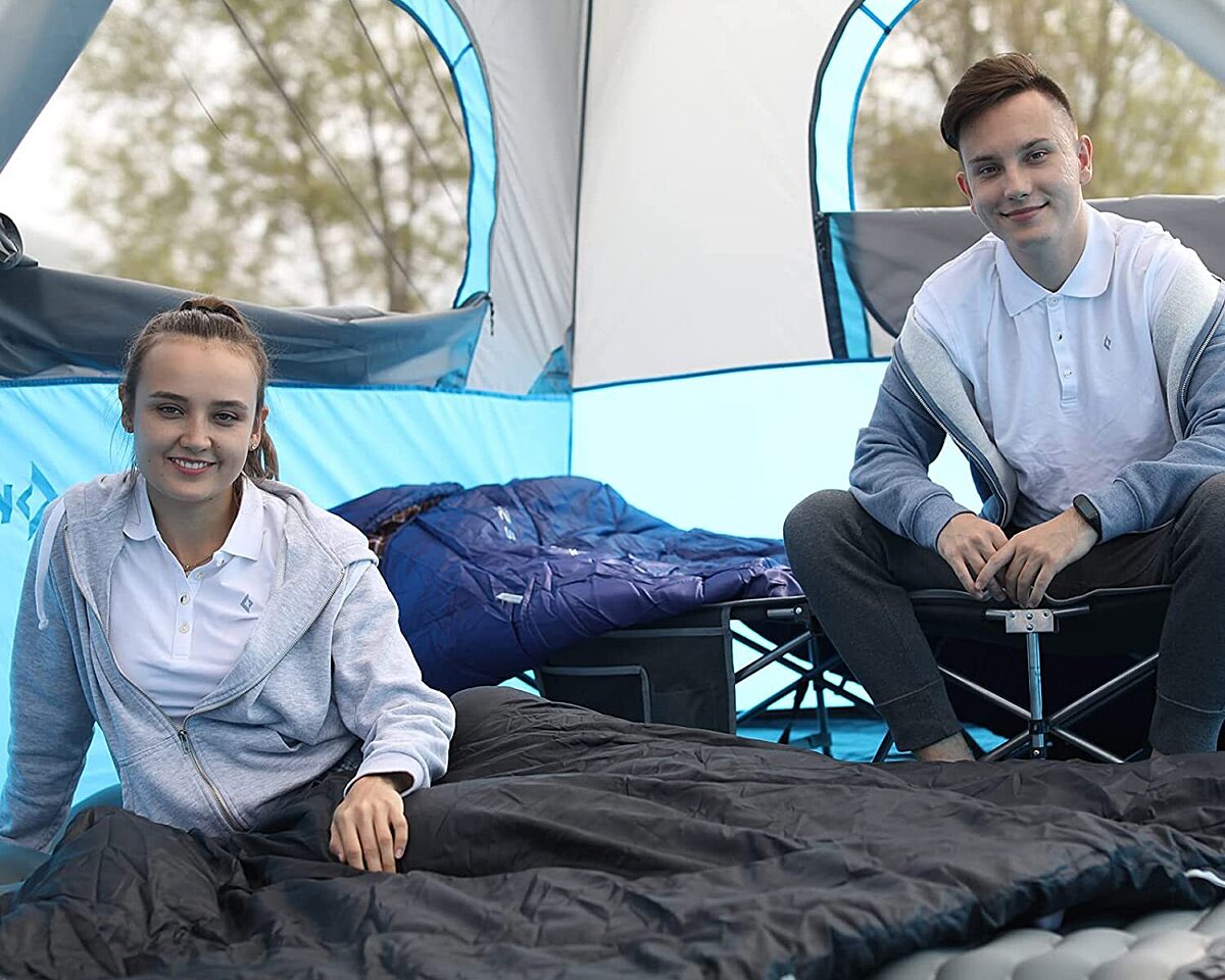 Deckenschlafsack Test